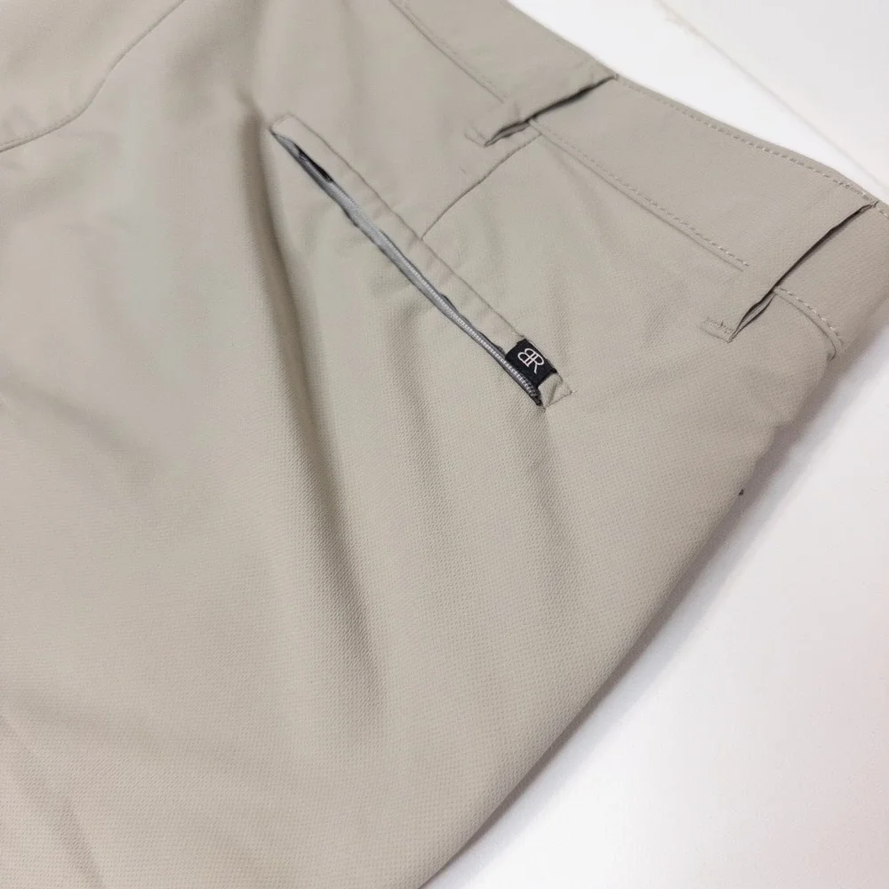 Banana Republic Chino Pants Mens 38x32 Khaki Tan Good Core Temp Performance